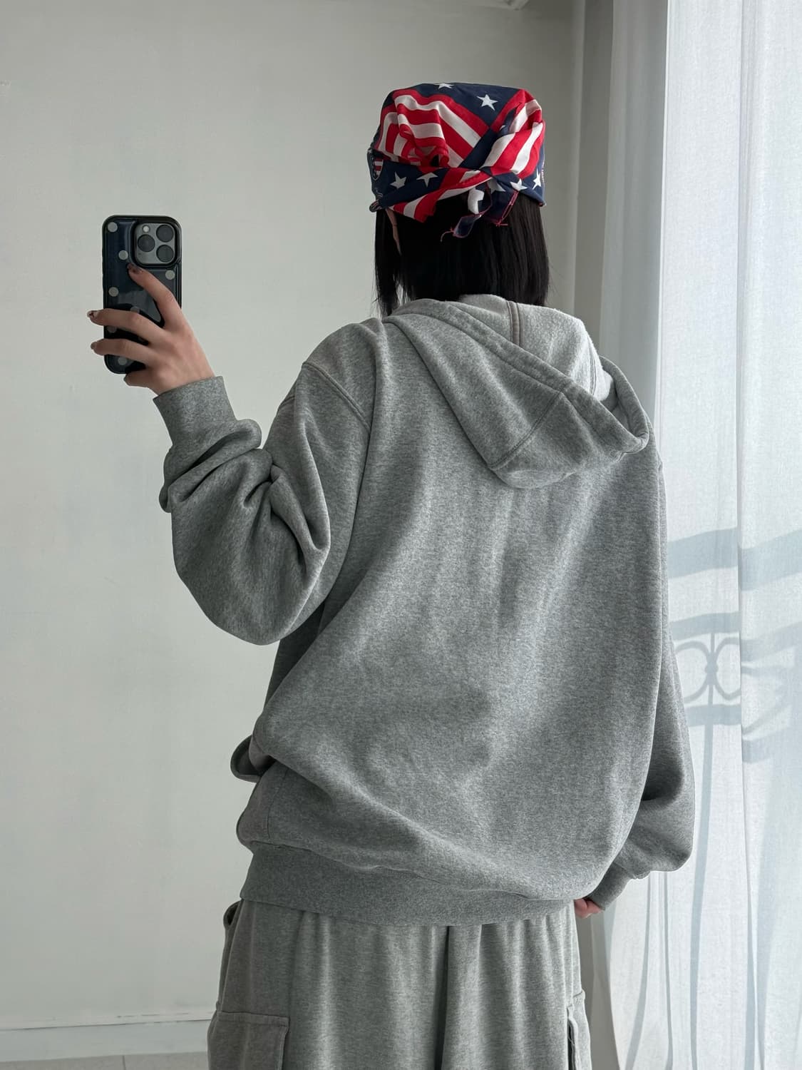 칼하트 그레이 후드집업 상품이미지4