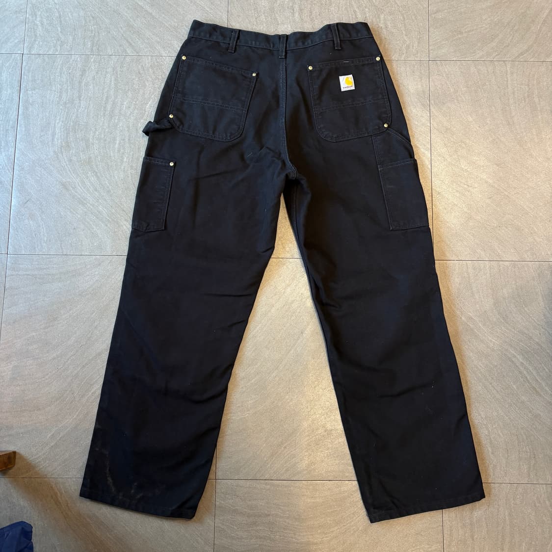 칼하트 정품 블랙 더블니 팬츠 바지 상품이미지7