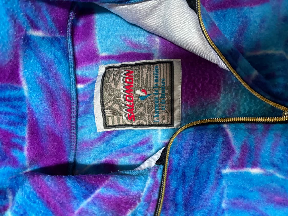 SALOMON (Made in Japan) 반집업후리스 상품이미지4