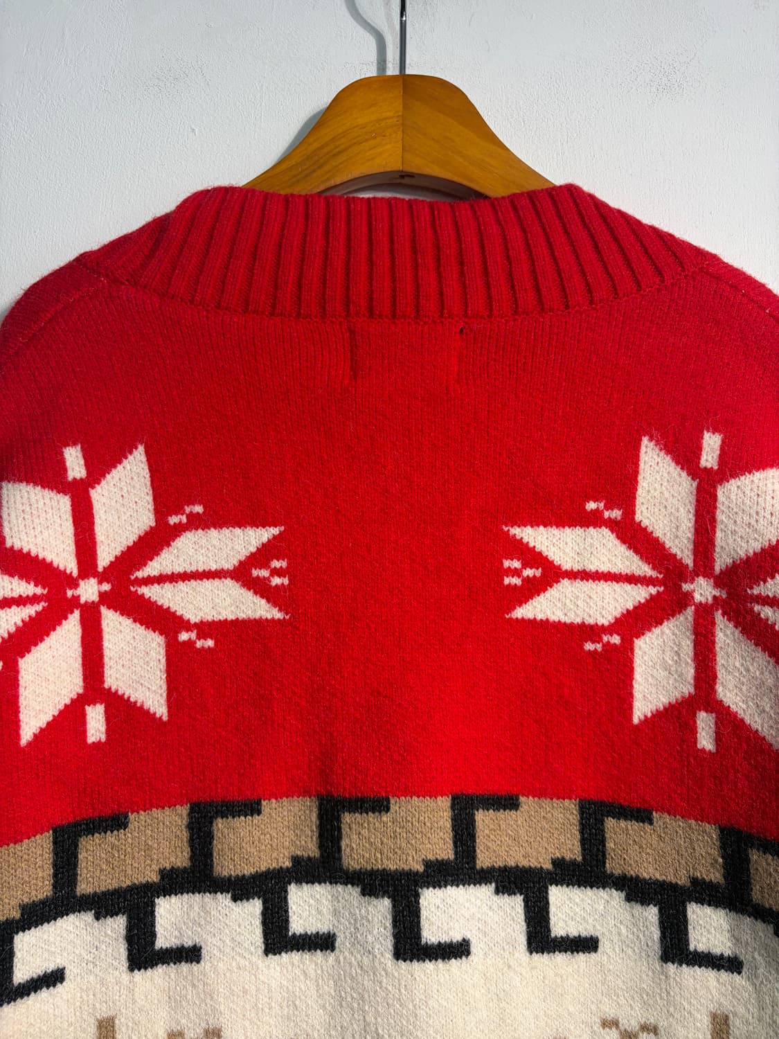 [L] U.S.A. 노르딕 니트 가디건 어글리스웨터 어글리니트 상품이미지9