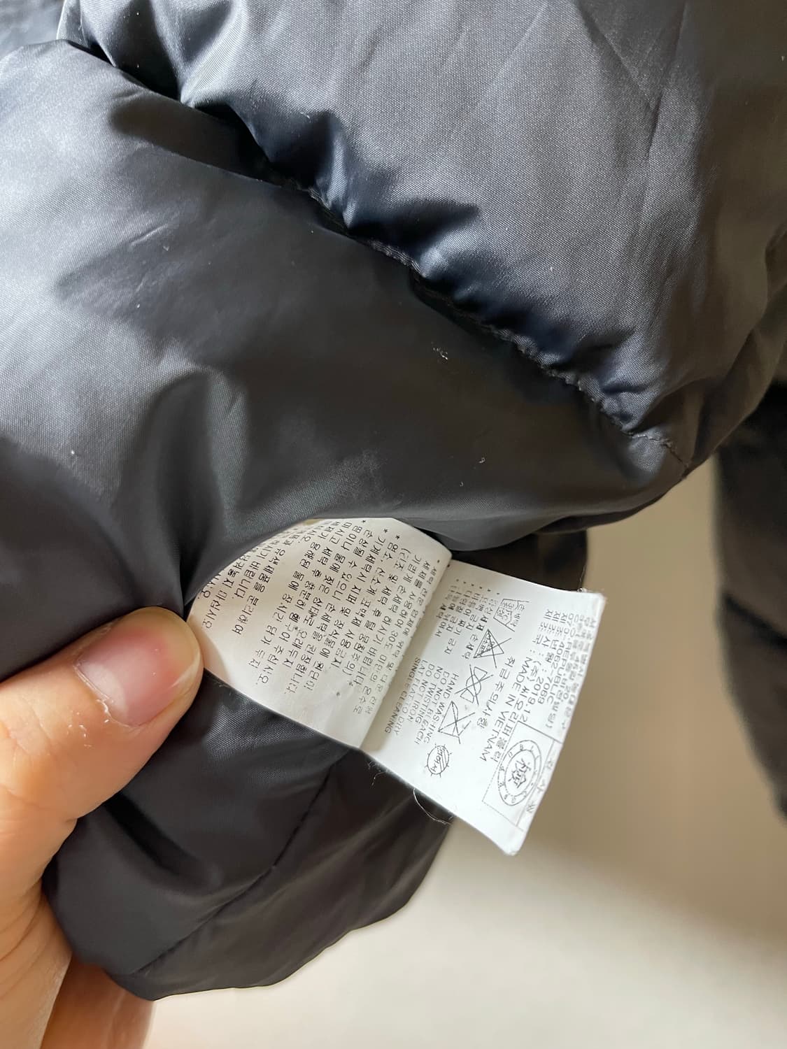 세컨모놀로그 커스텀어클락 에어포스 덕다운 패딩자켓 XL 상품이미지10