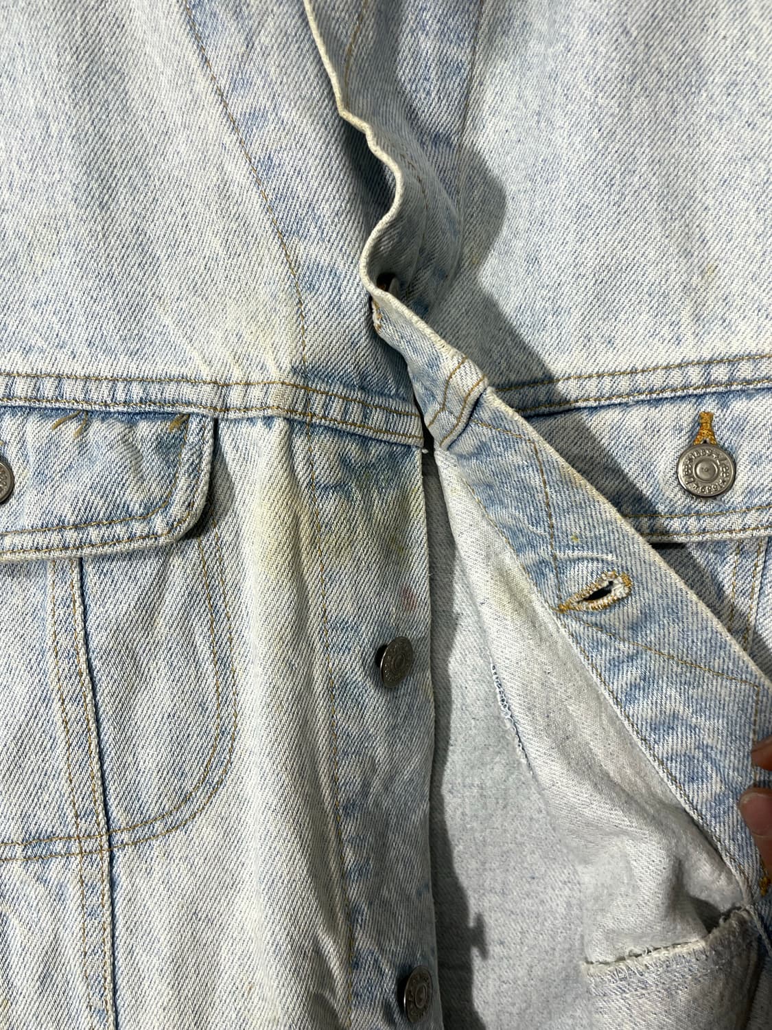 90s lee 데님자켓 상품이미지7