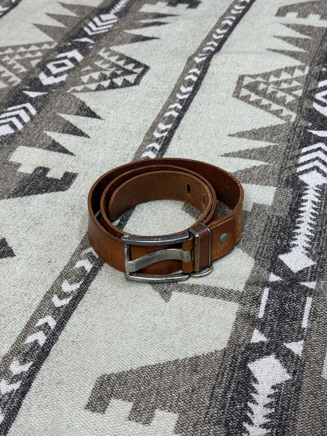 Calvin Klein Made in Italy 빈티지 레더 벨트 상품이미지5