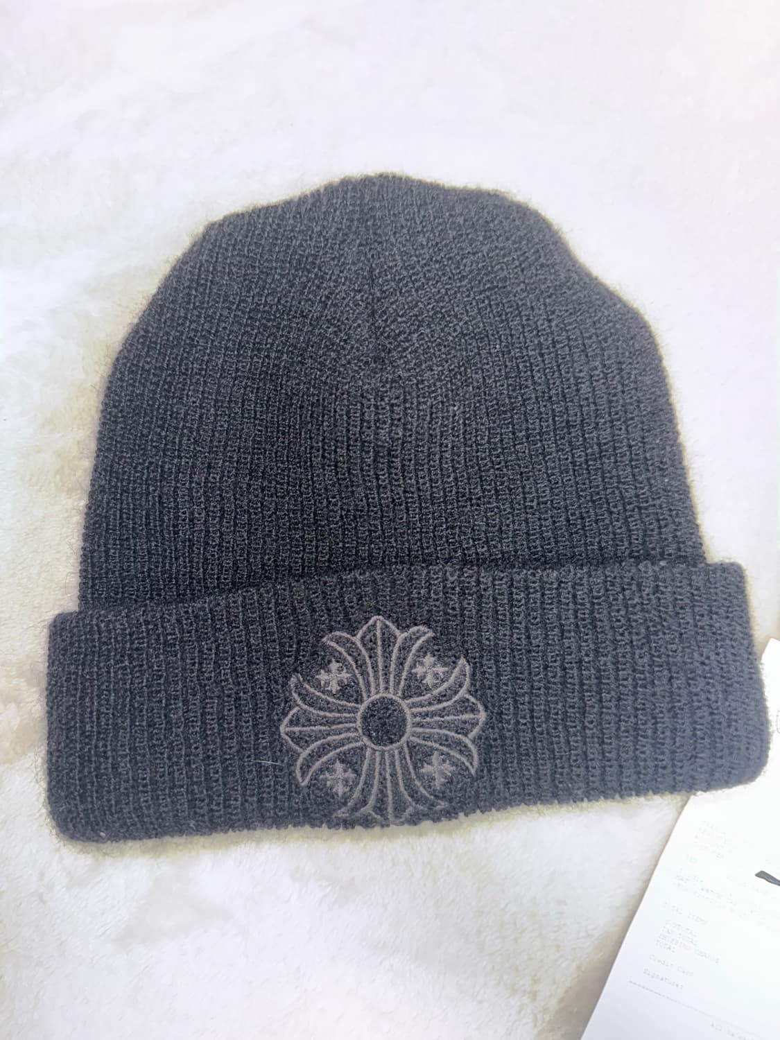 크롬하츠 울 비니 블랙 블랠 상품이미지1