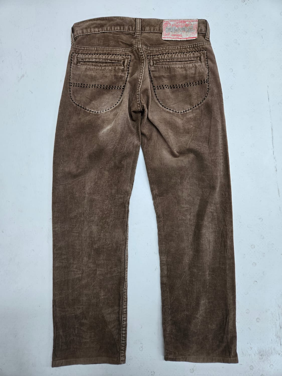 오존락 브라운 코듀로이 골덴 바지 히스테릭 글래머 상품이미지2