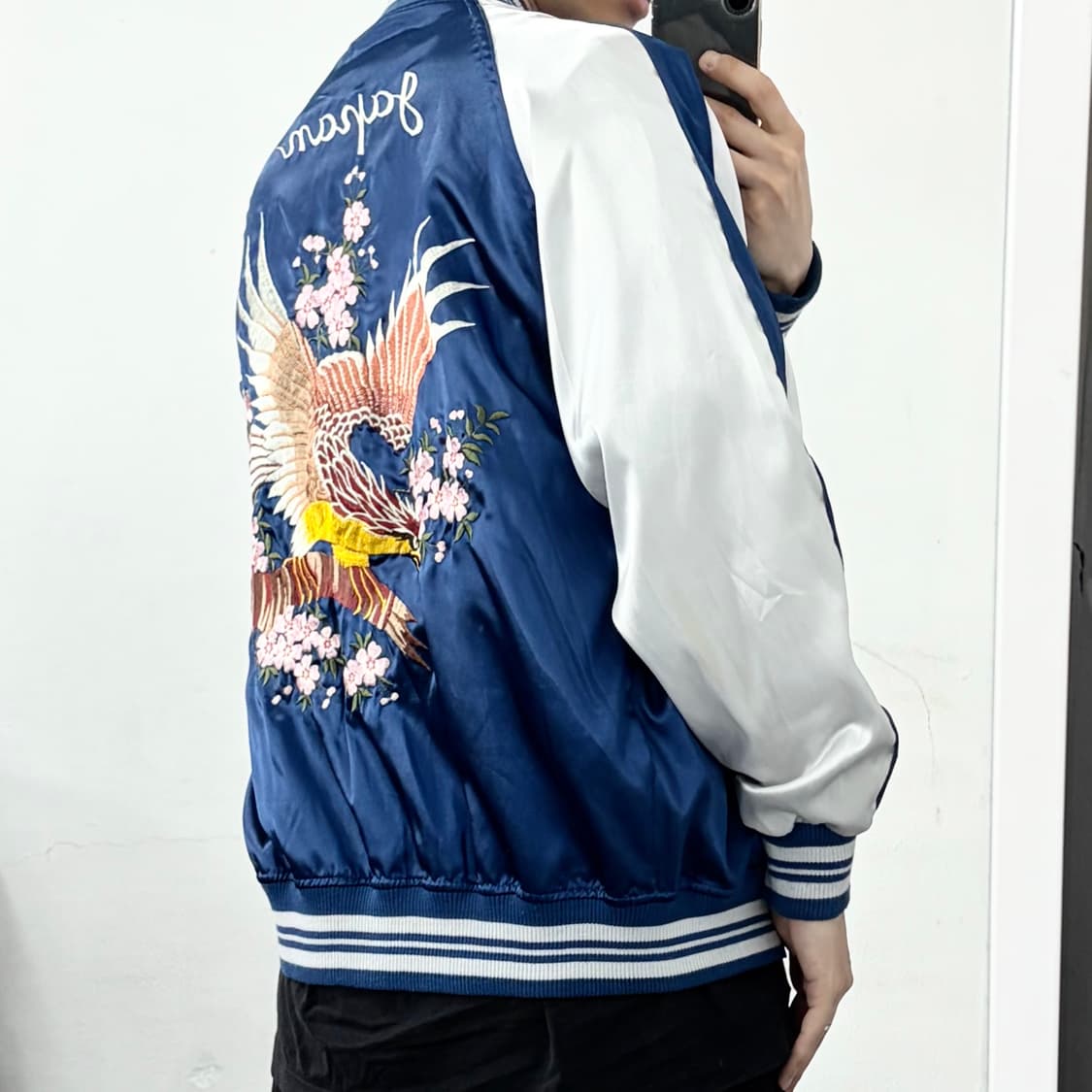 Humber 자수 스카쟌 자켓 상품이미지3