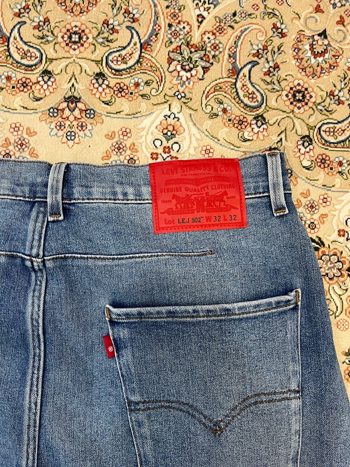 리바이스 엔지니어드 진 LEJ 502 데님 팬츠 바지 상품이미지2