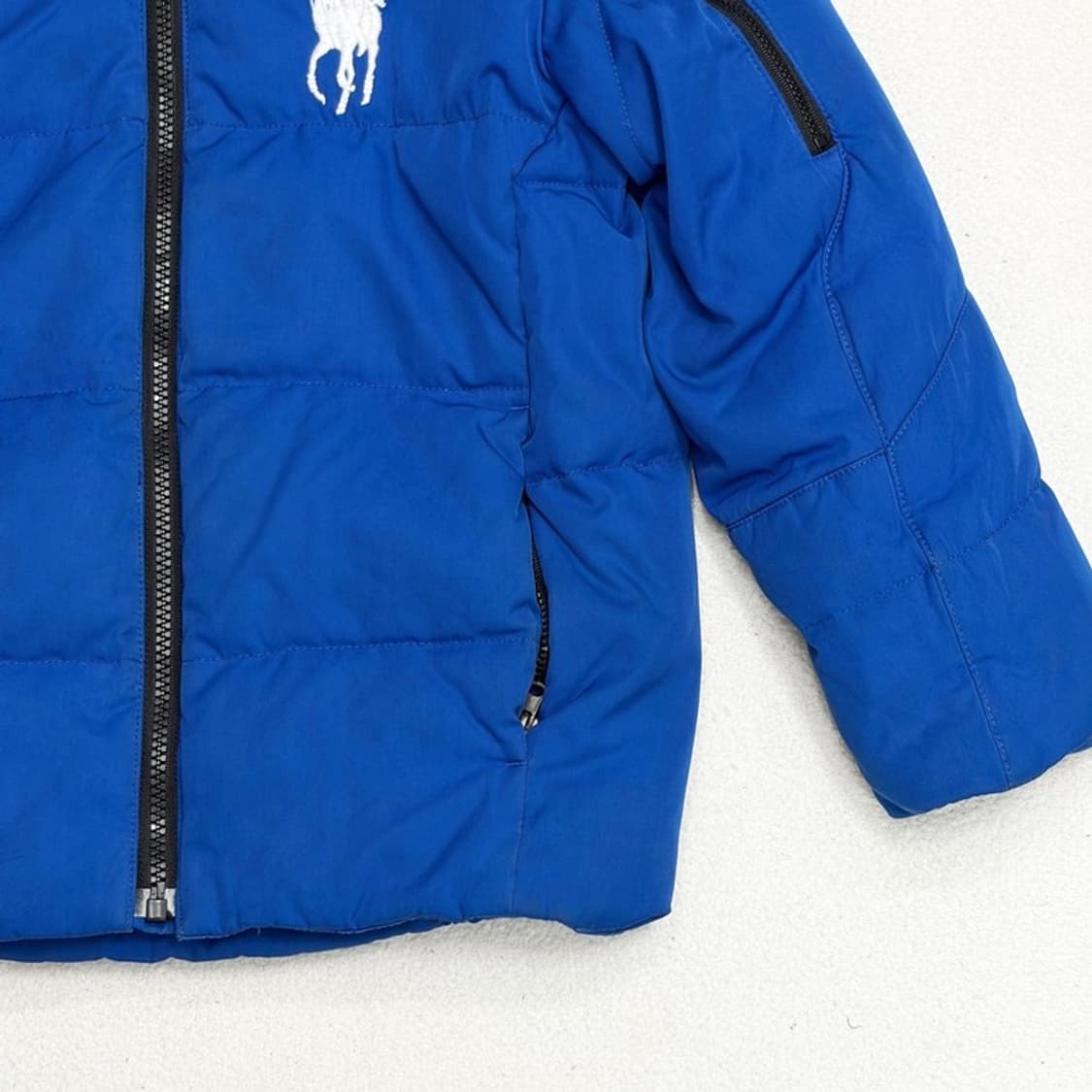 POLO 키즈 빅포니 블루 다운 패딩 7 상품이미지2