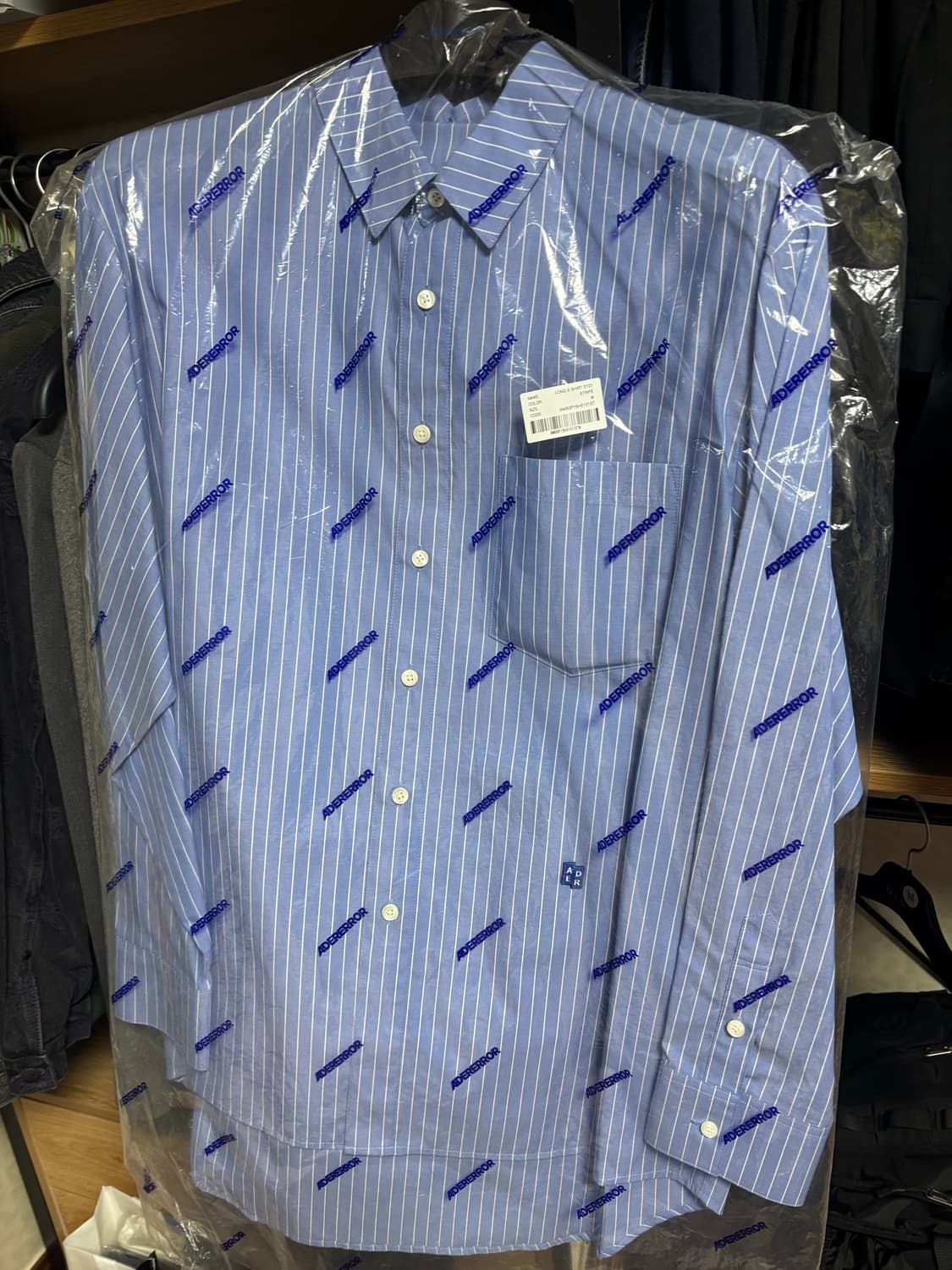 아더에러 롱 셔츠 새상품 m 상품이미지3