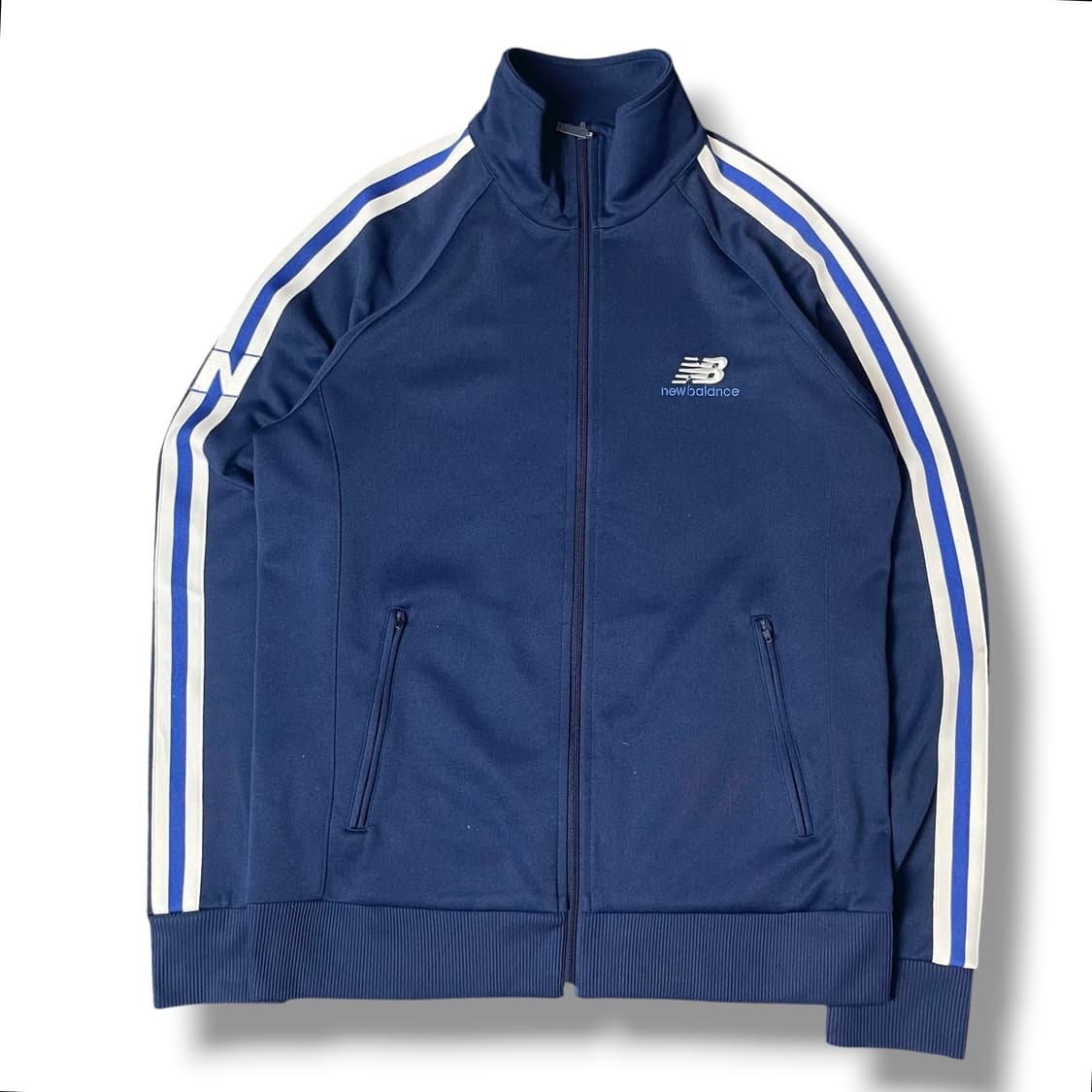 뉴발란스 슬림핏 미니로고 트랙탑 져지 L 상품이미지1