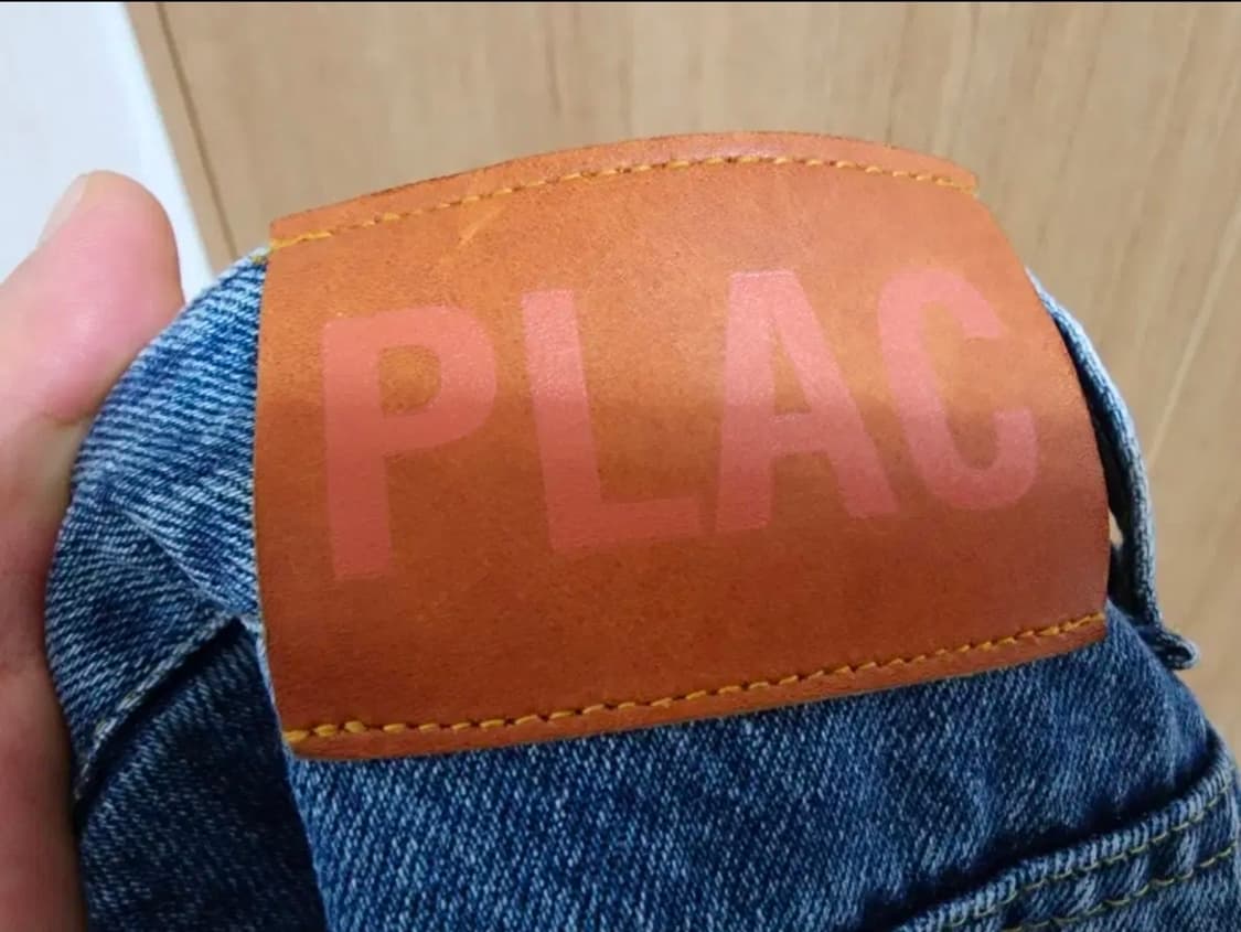 (33)플랙 레귤러 라이즈 크롭 스트레이트 데님 팬츠 상품이미지4