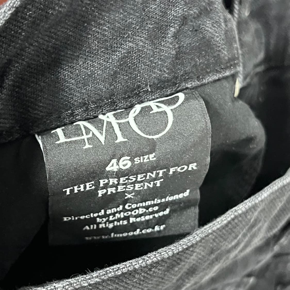 46 엘무드 흑청 부츠컷 데님 상품이미지5