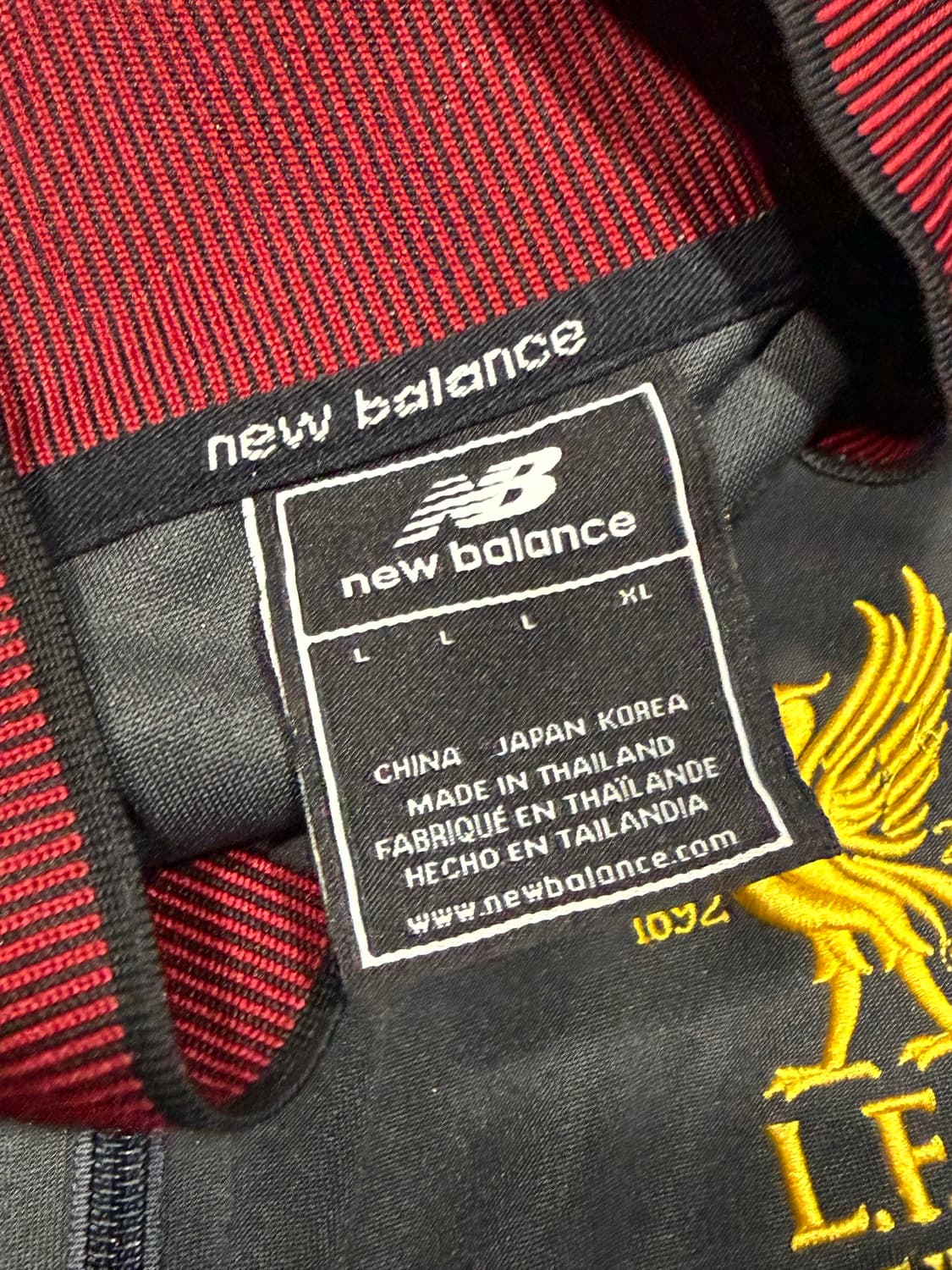 Newbalance 뉴발란스 17-18 리버풀 125주년 져지 상품이미지3