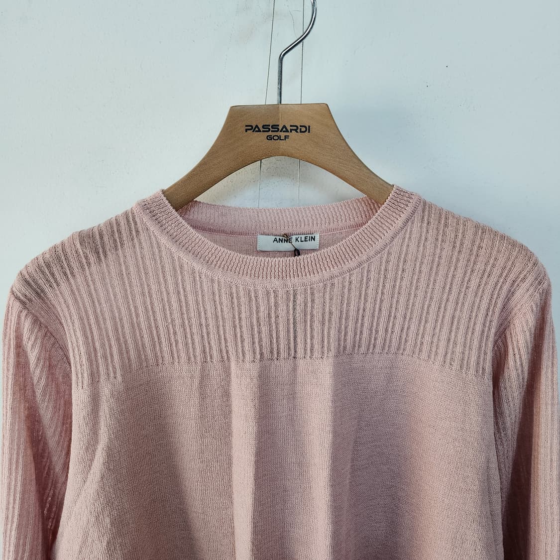 앤클라인 핑크 니트 스웨터 상품이미지2