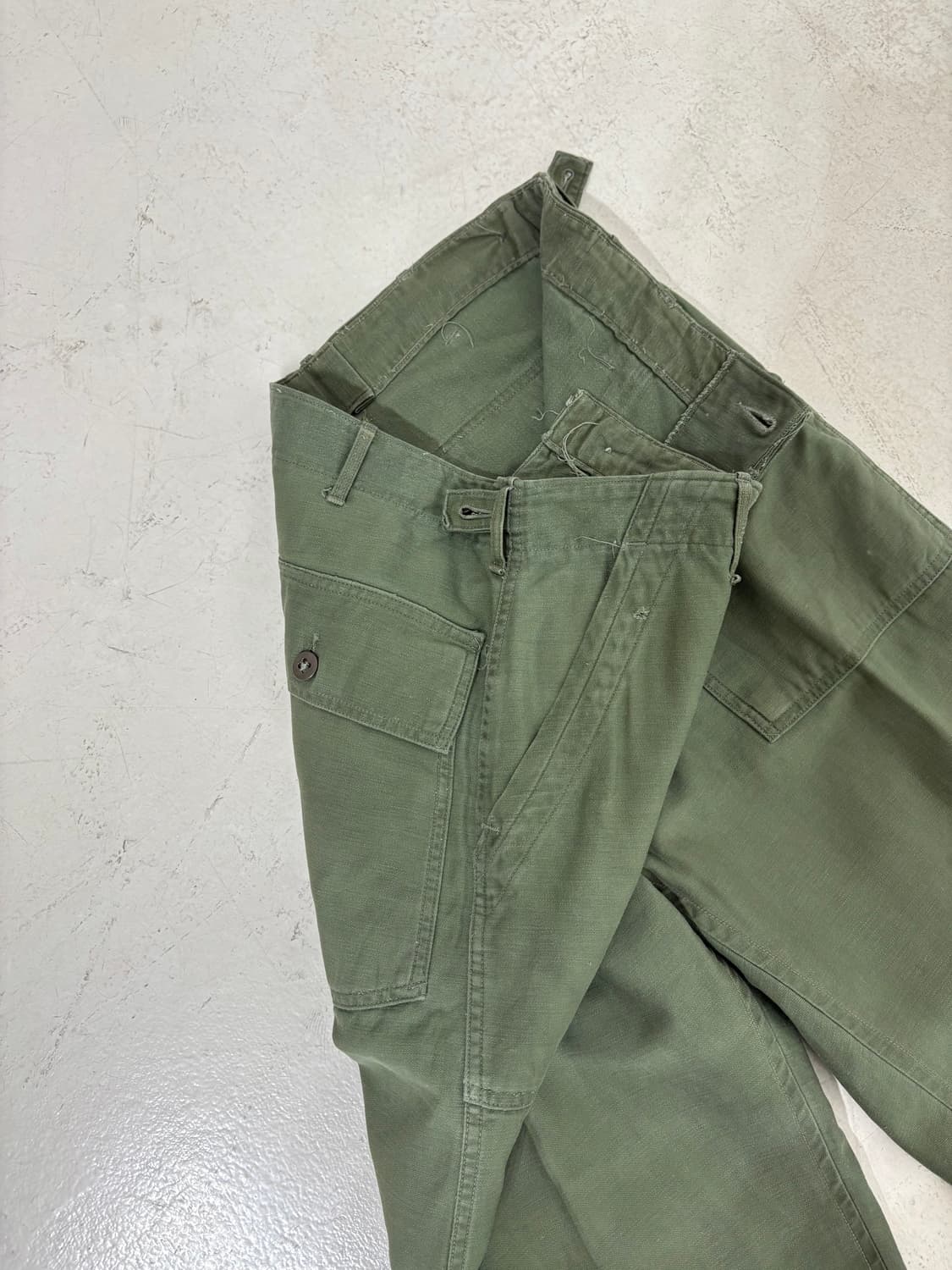 60’s U.S Army og-107 Fatigue Pant 1st. 상품이미지6