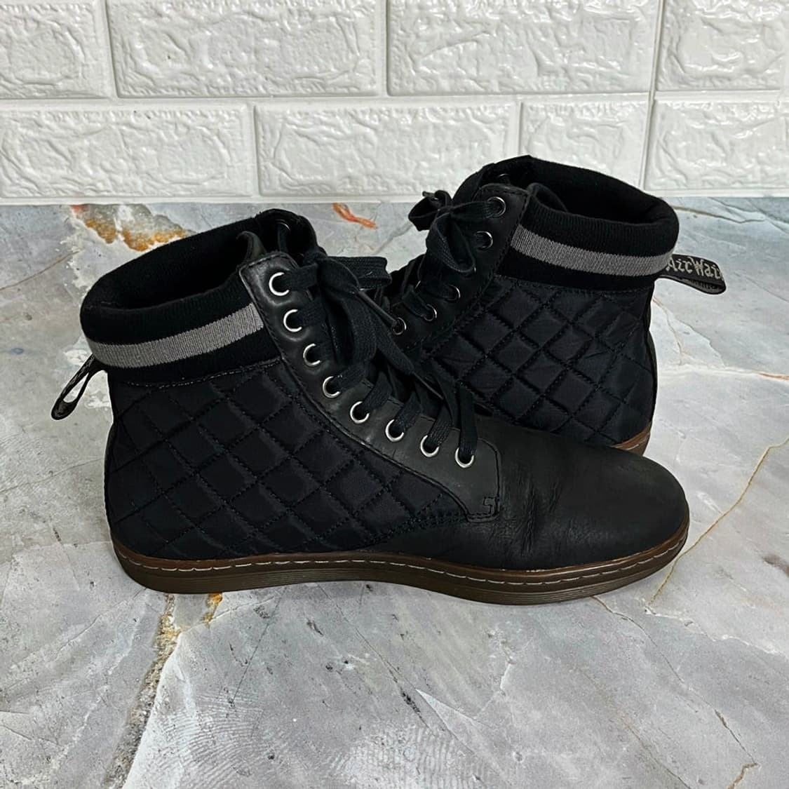 닥터마틴 EDUARDO 패딩 레더 하이탑 260 상품이미지4