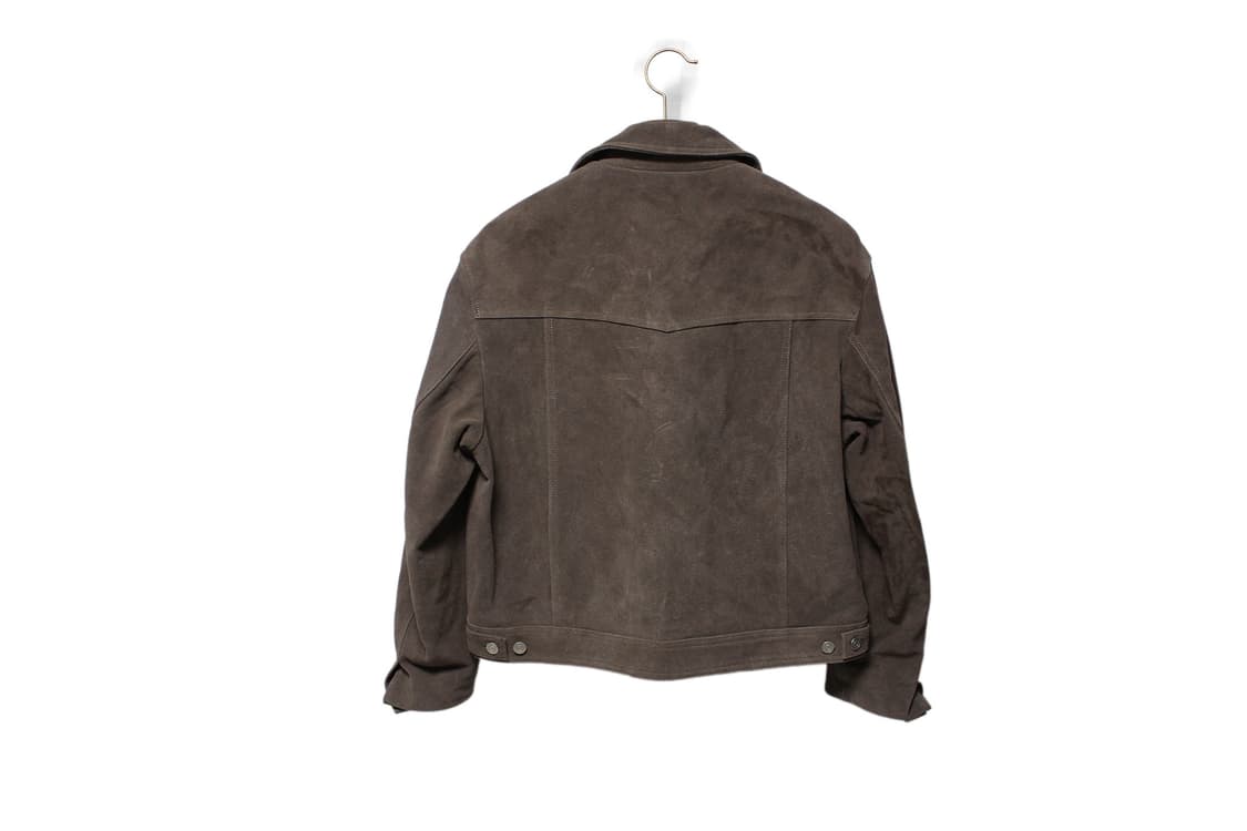 Kinloch Anderson 킨록앤더슨 카우레더 스웨이드 크롭자켓 상품이미지4