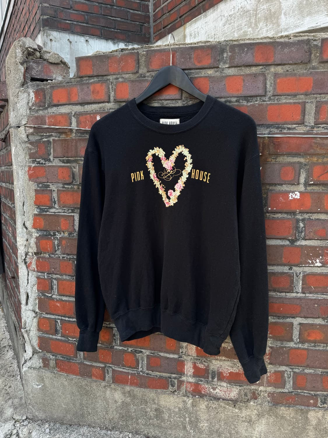 핑크하우스 플라워 스웻셔츠  상품이미지1