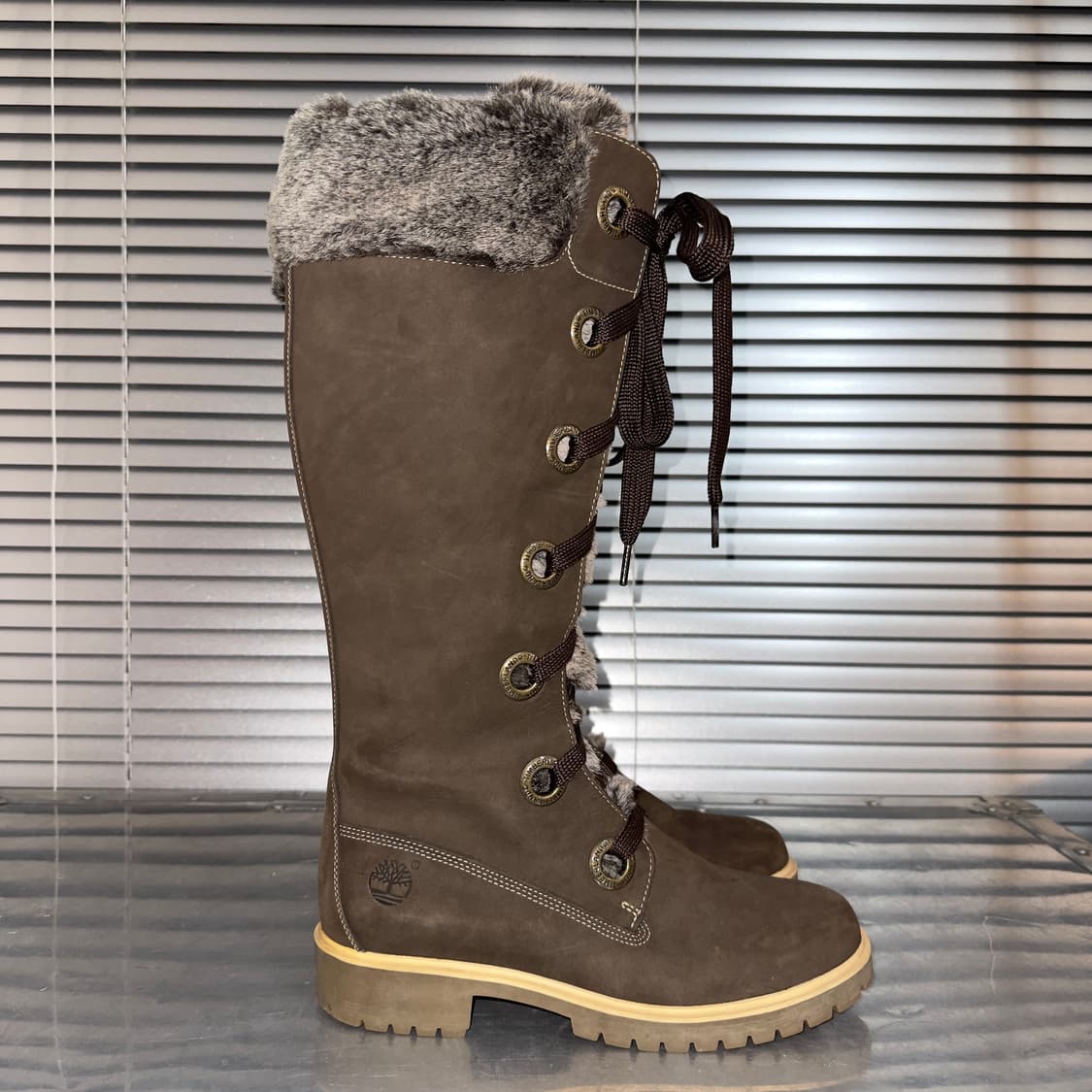 00s 레어 팀버랜드 롱 털 부츠 새상품 상품이미지6