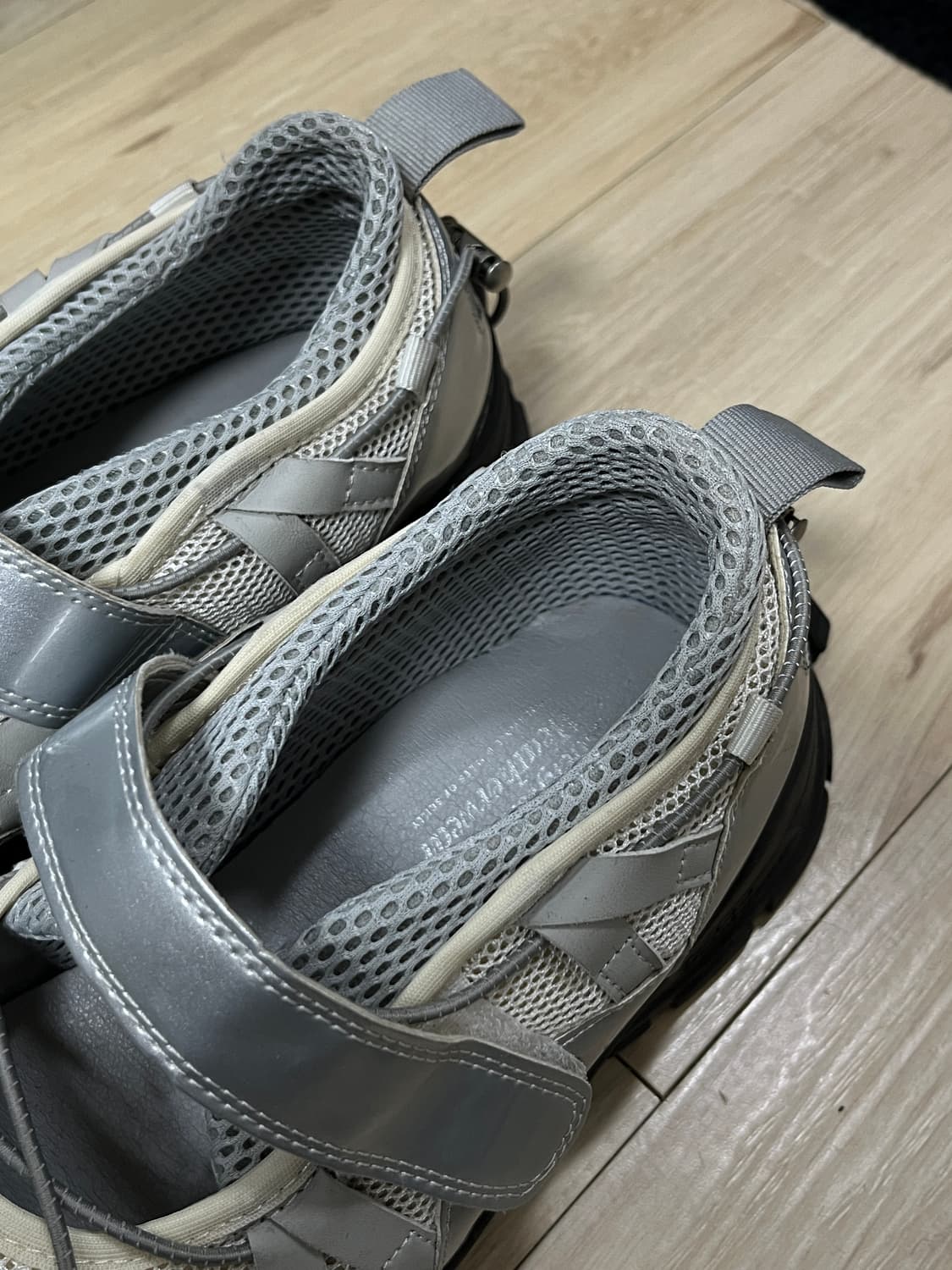 락피쉬웨더웨어 브린 벨크로 스니커즈 매쉬 실버 250 상품이미지3