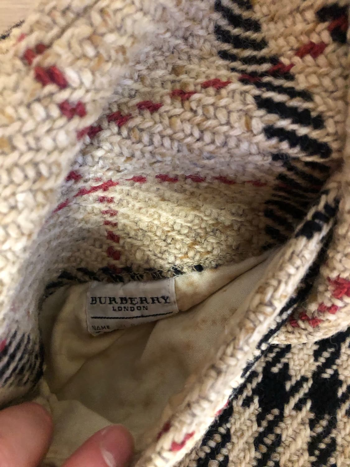 버버리 런던 모직 자켓 50 상품이미지4