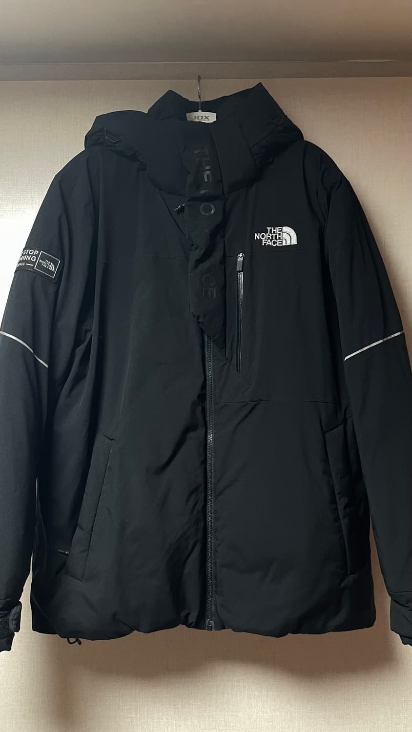 L) 노스페이스 알파인 다운 패딩 자켓 블랙 상품이미지2