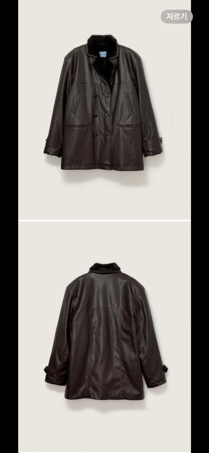 Hmode Faux leather mustang (브라운) 상품이미지3