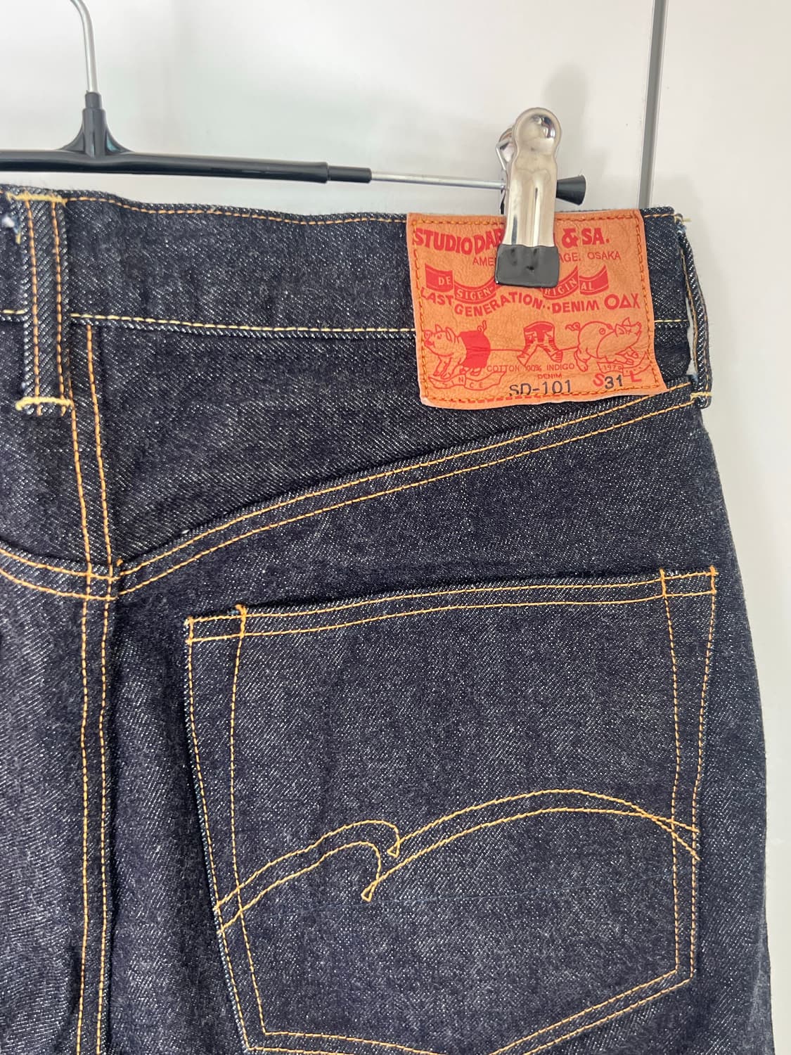 다치산 스튜디오 SD-101 15oz 31사이즈 상품이미지7