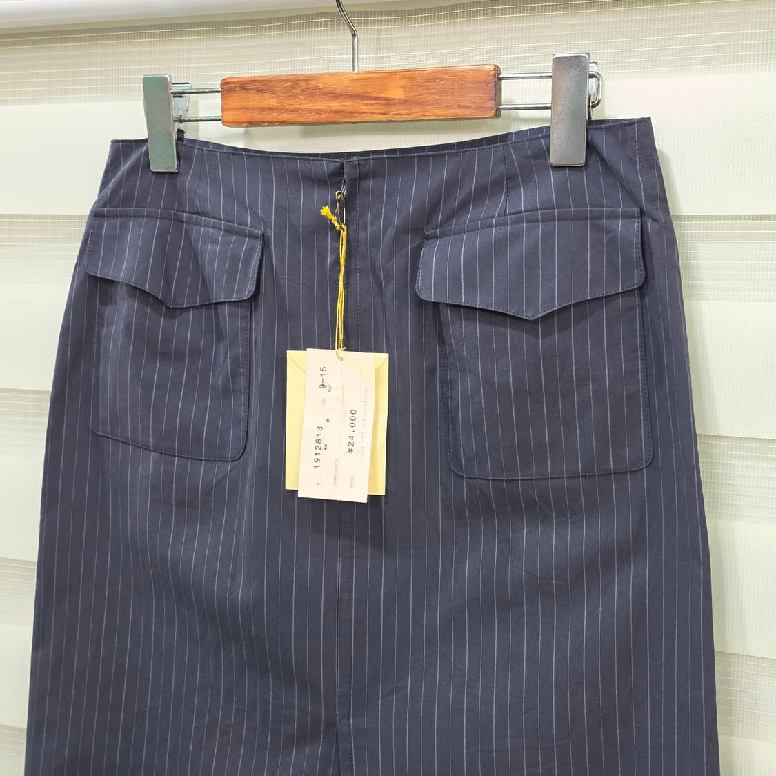 준코시마다 스트라이프 스커트- 우먼9 상품이미지2