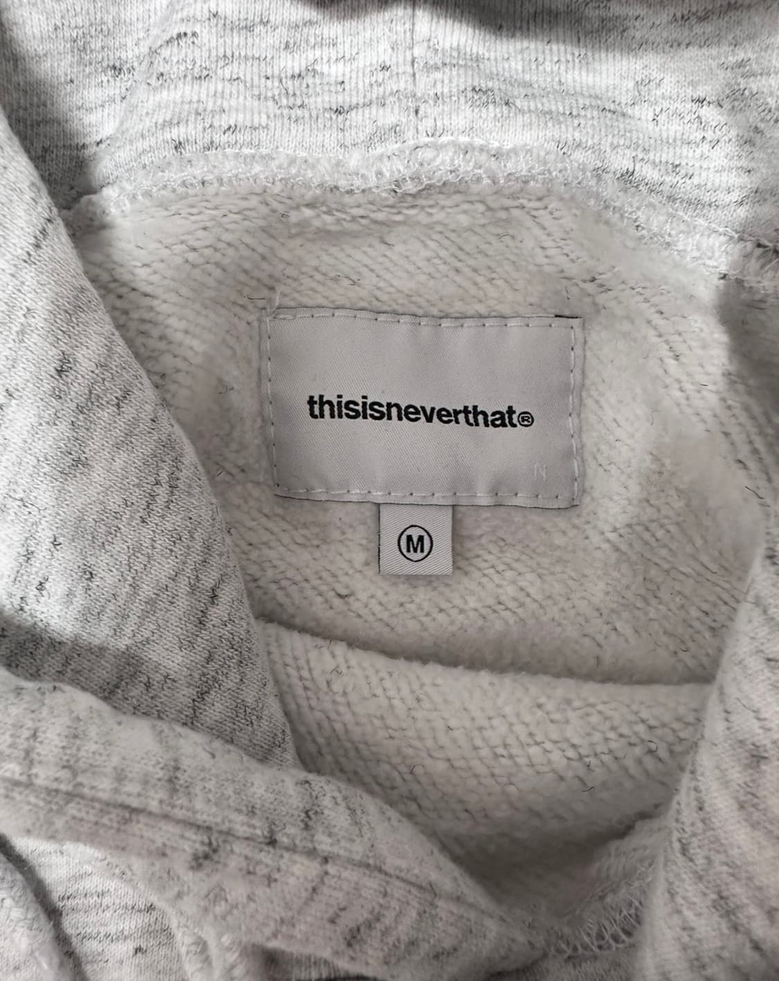 디스이즈네버댓 회색 후드티 상품이미지4