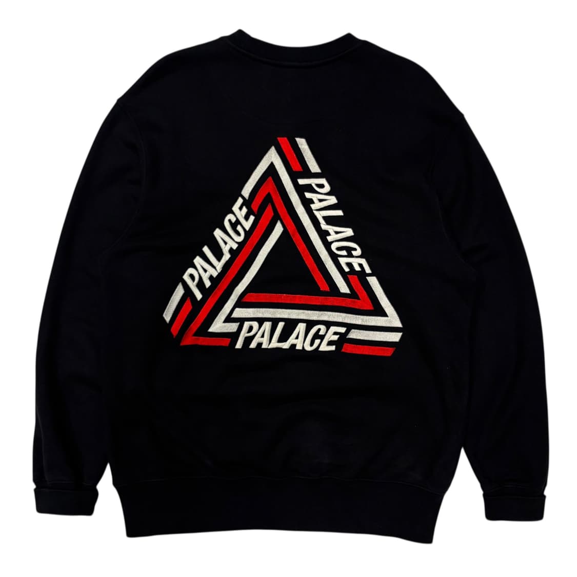 팔라스 빅 자수 로고 블랙 스웻셔츠 L 상품이미지1