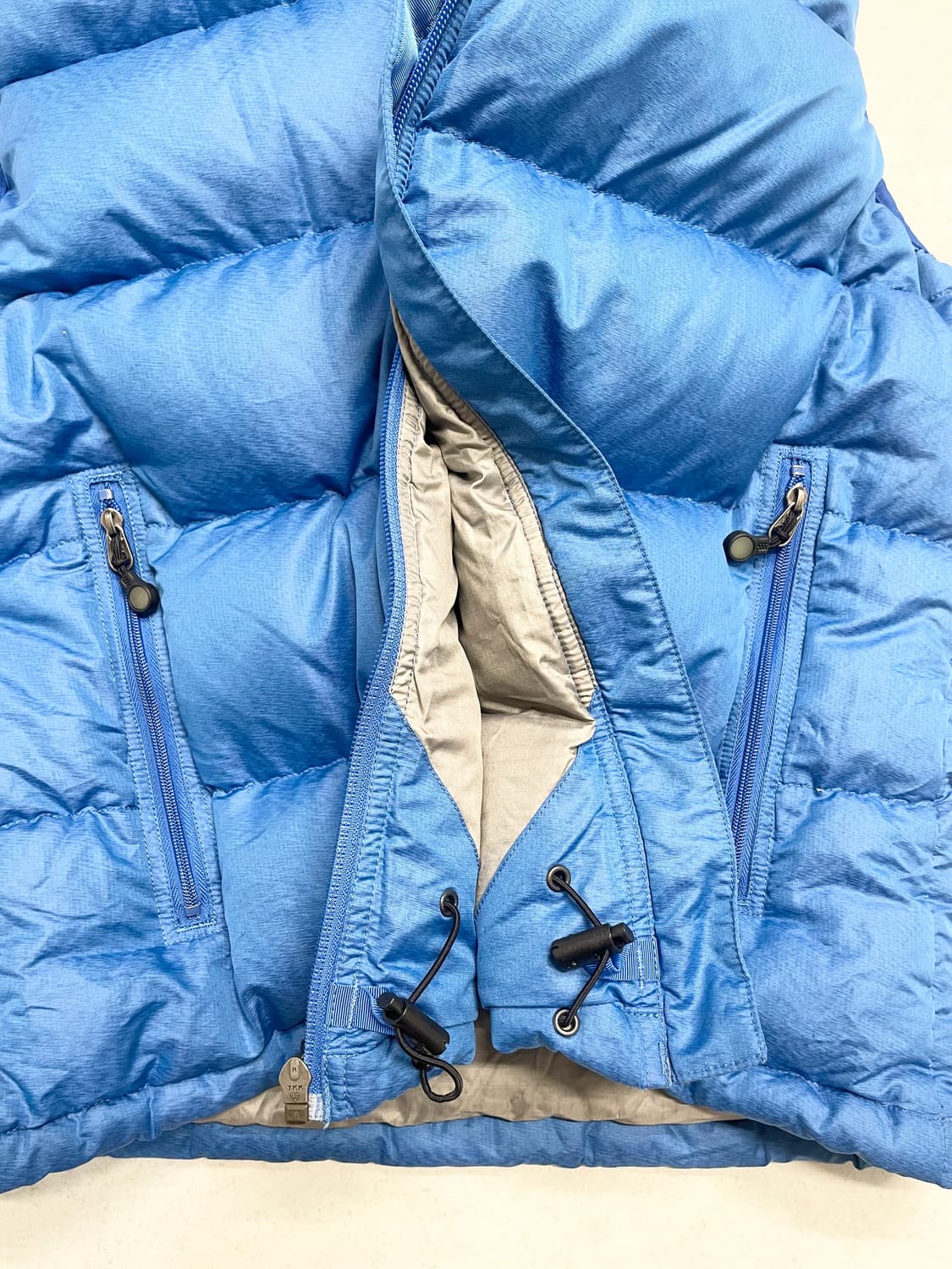 [M] 파타고니아 빈티지 패커블 구스다운 베스트 블루 상품이미지4