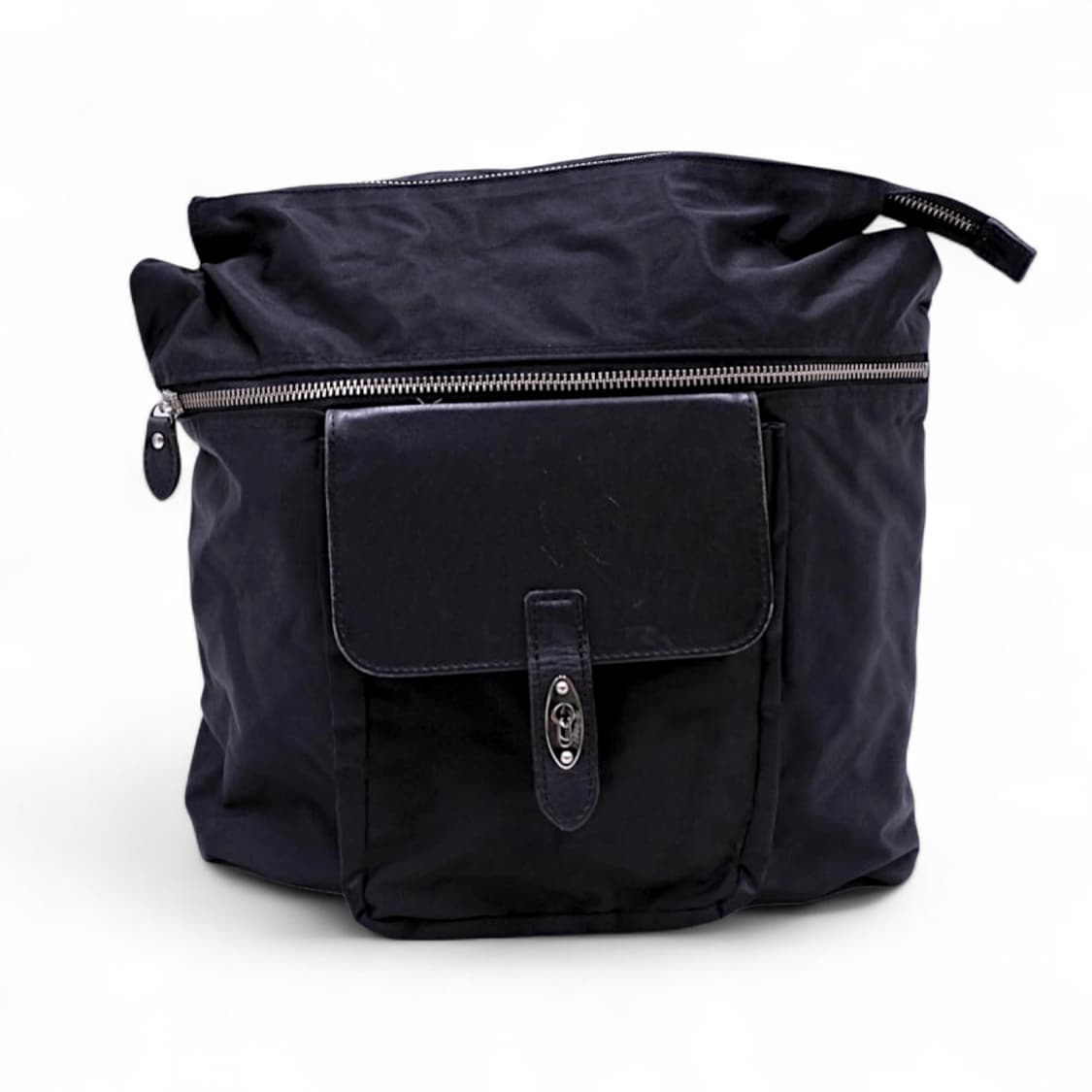 요지 야마모토 Ysaccs 나일론 가죽 토트백 상품이미지1