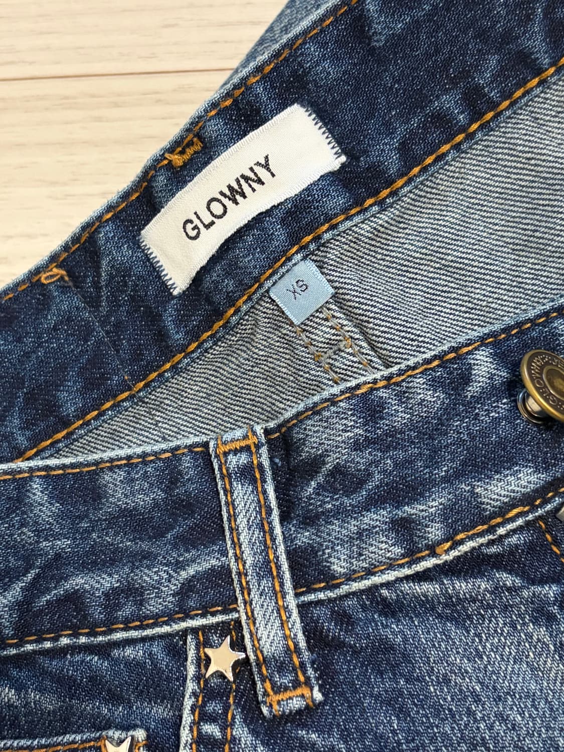 WESTERN FLARE JEANS (VINTAGE BLUE) 상품이미지4