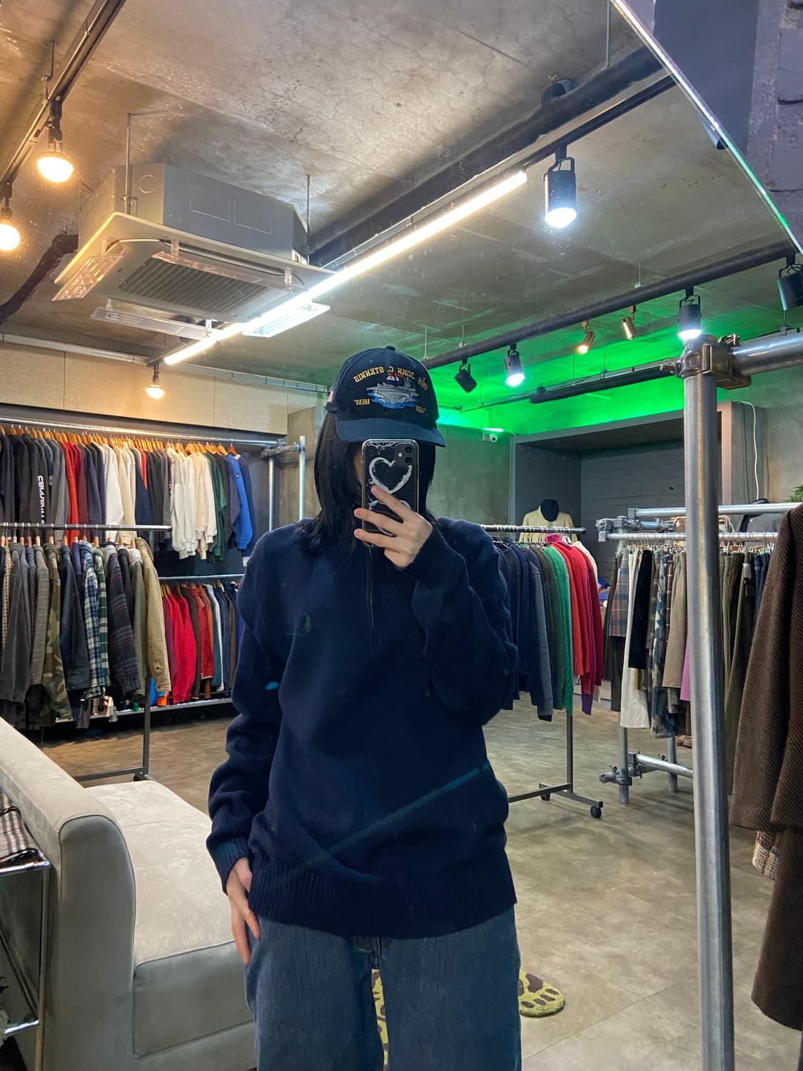 폴로 랄프로렌 하프 집업 상품이미지7