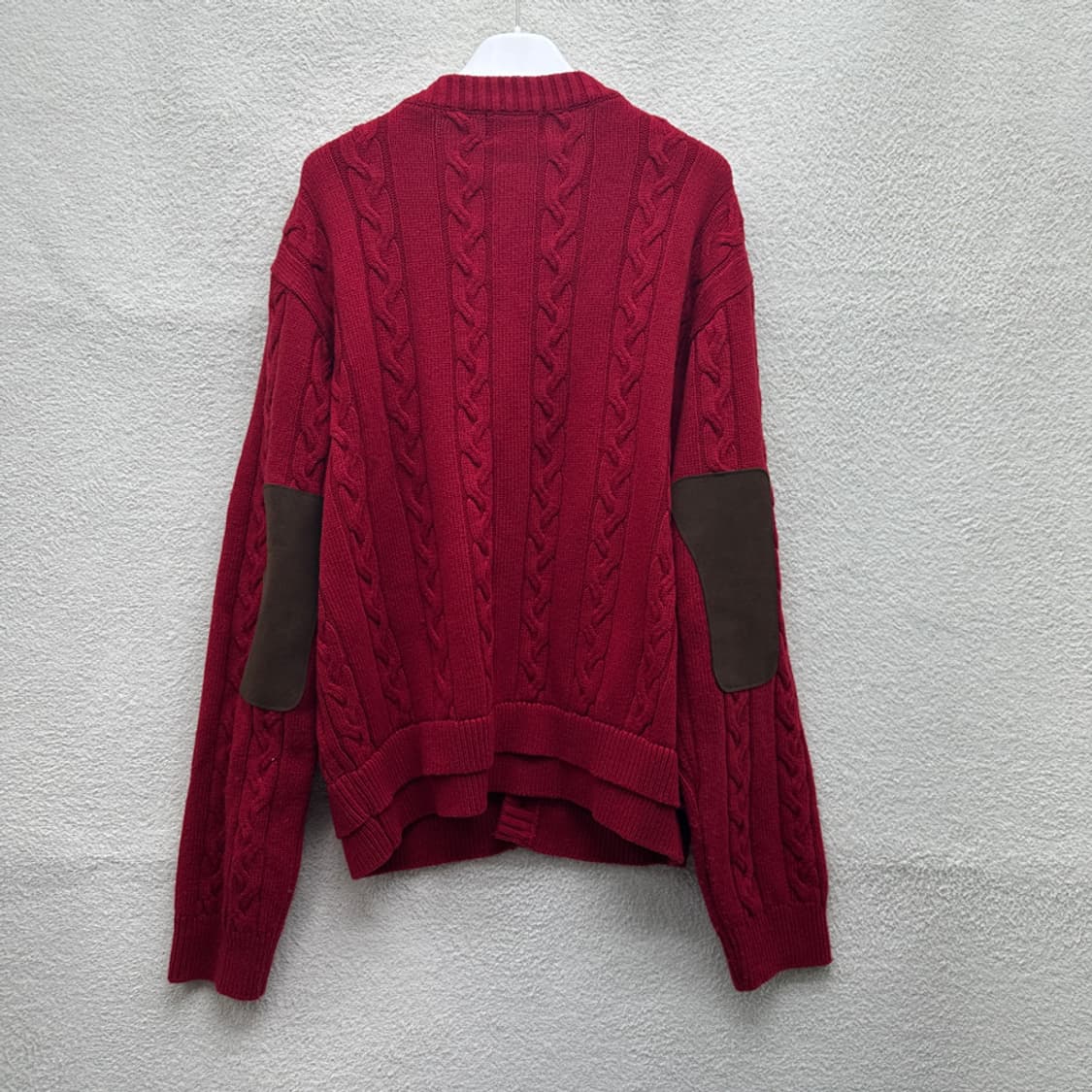 이에이 엘보우 패치 가디건 상품이미지4