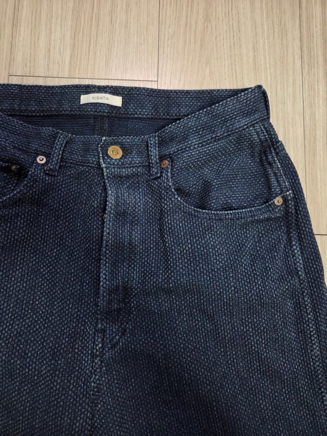 키바타 사시코팬츠 올드블루 3사이즈  상품이미지2