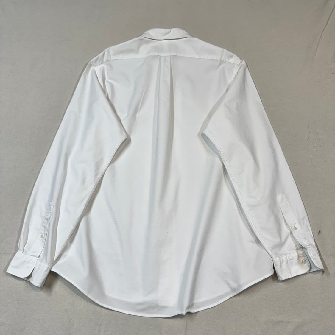 XL) 폴로 랄프로렌 클래식핏 가먼트다이 옥스포드 셔츠 큐알탭 신형 상품이미지5