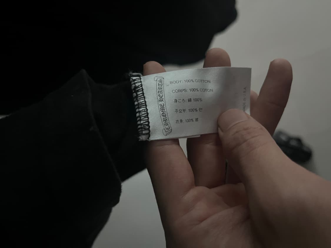 크롬하츠 스크롤라벨 도쿄 익스클루시브 반팔 상품이미지4