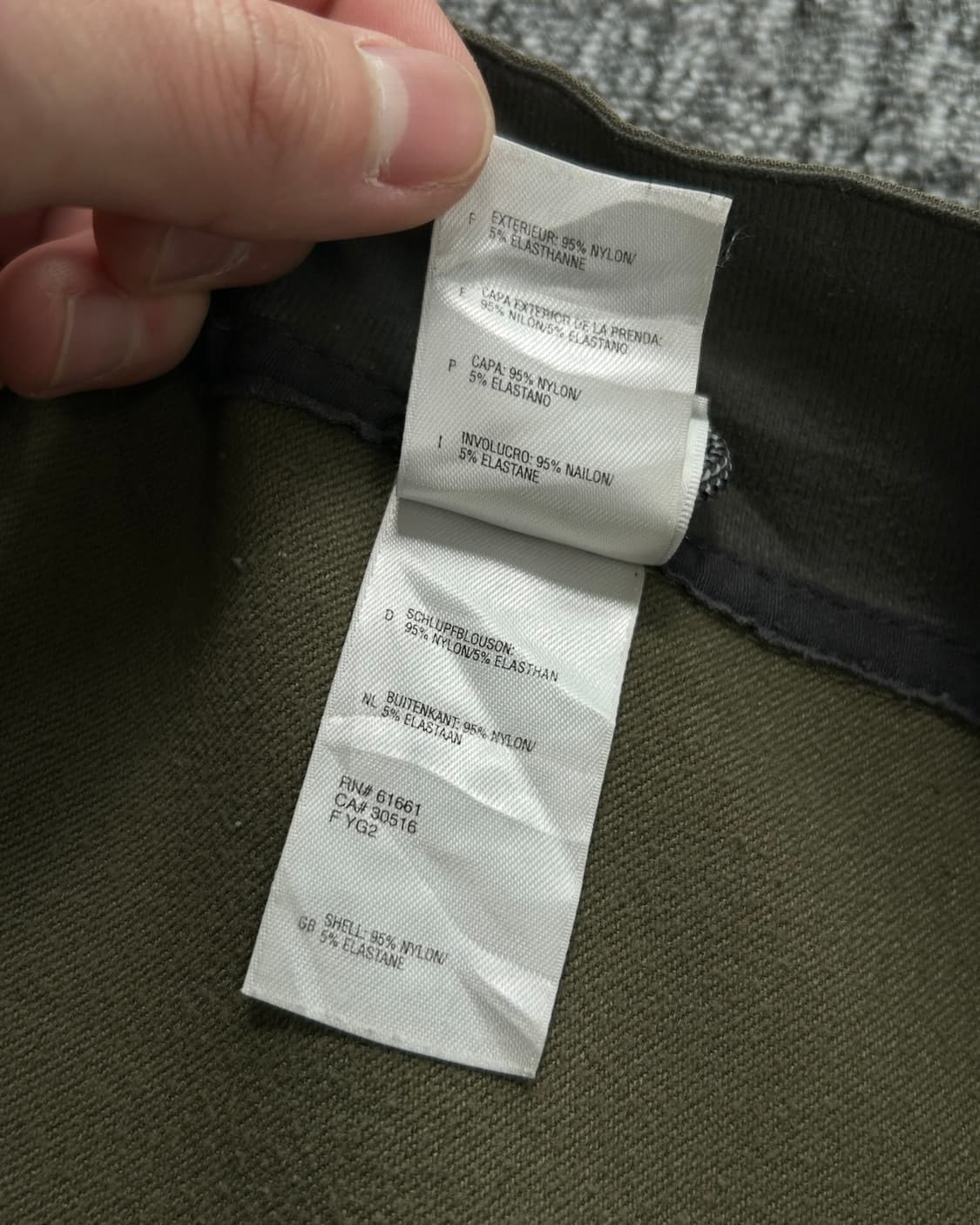 노스페이스 APEX 브라운 소프트쉘 자켓 상품이미지9