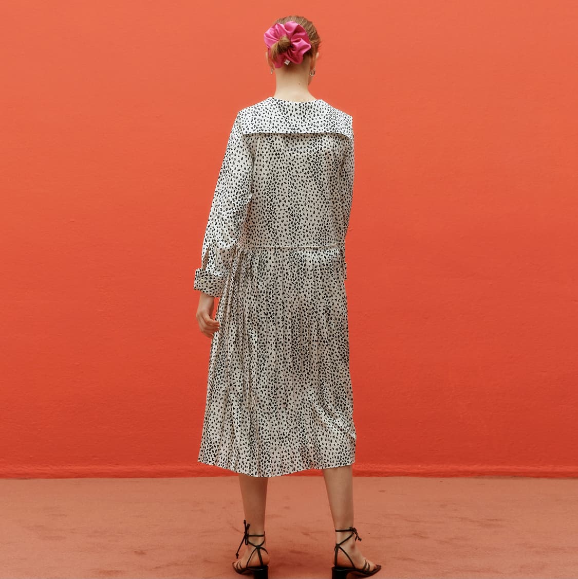 비뮤즈맨션(BEMUSE MANSION) Elly 플리츠원피스 프리사이즈 상품이미지4