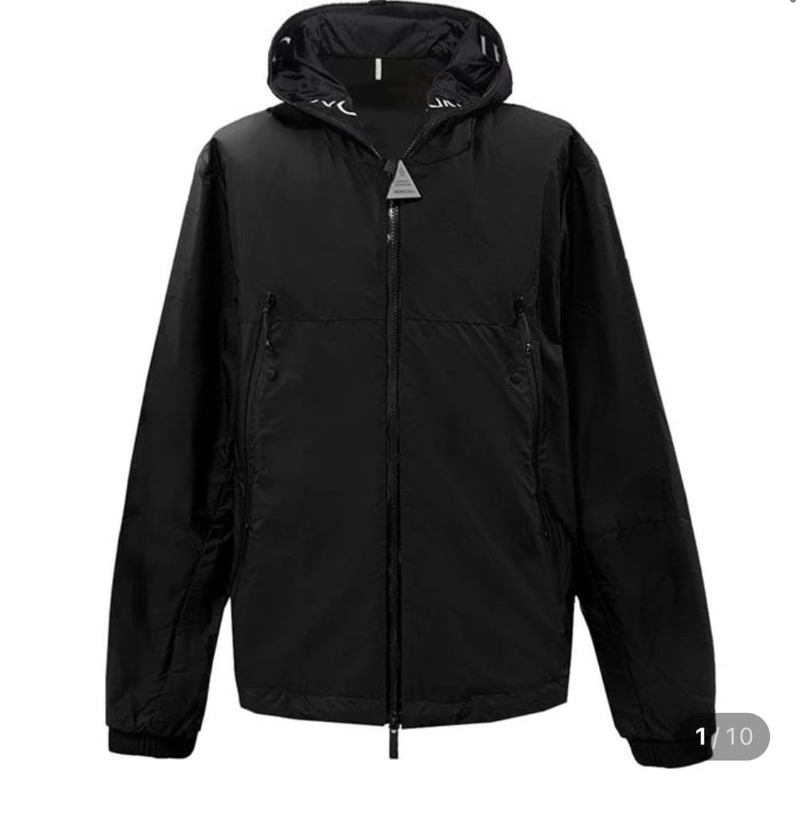몽클레어 주니치 윈드 바람막이 블랙 2사이즈 상품이미지1