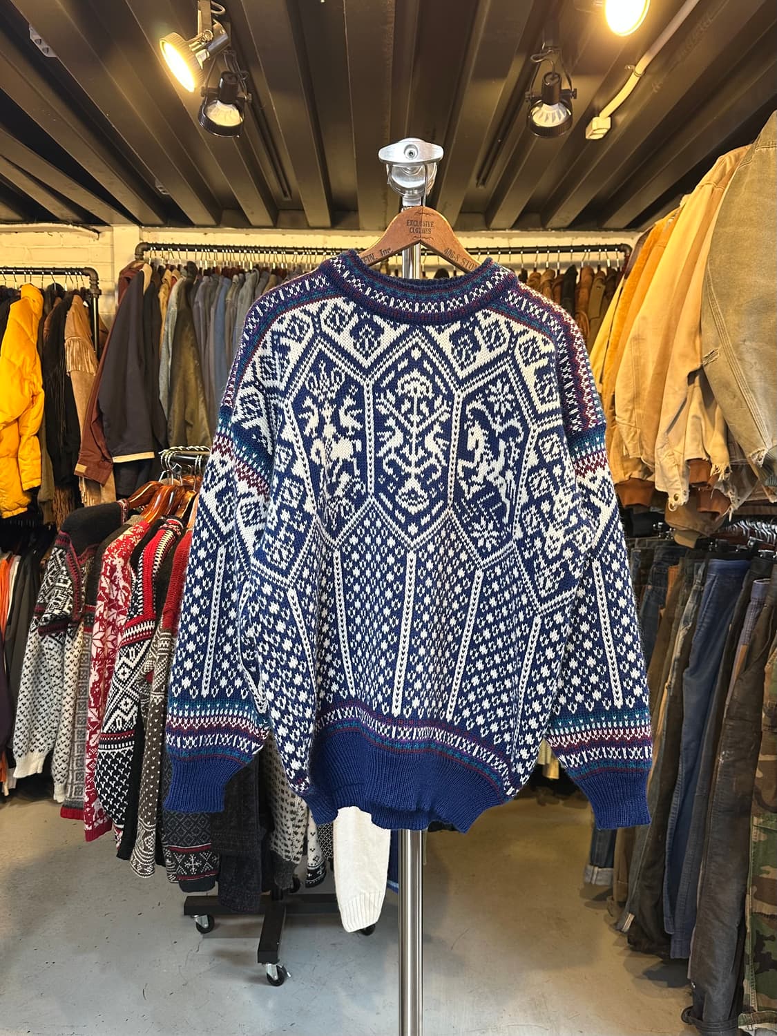 데일오브노르웨이 헤비 울 노르딕 스웨터 상품이미지1