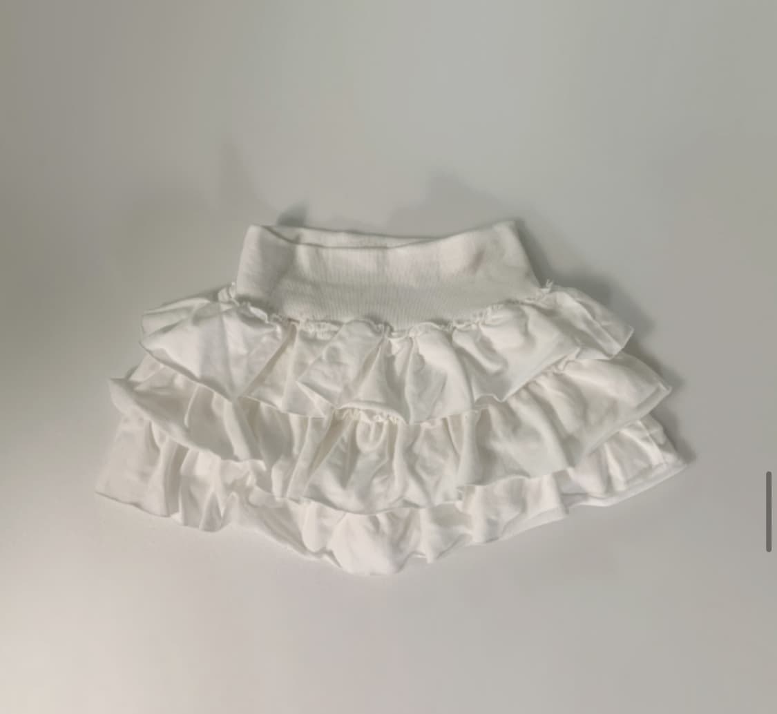 (세트로 판매) 스젠 레이스 슬리브리스 미니스커트 화이트 상품이미지6