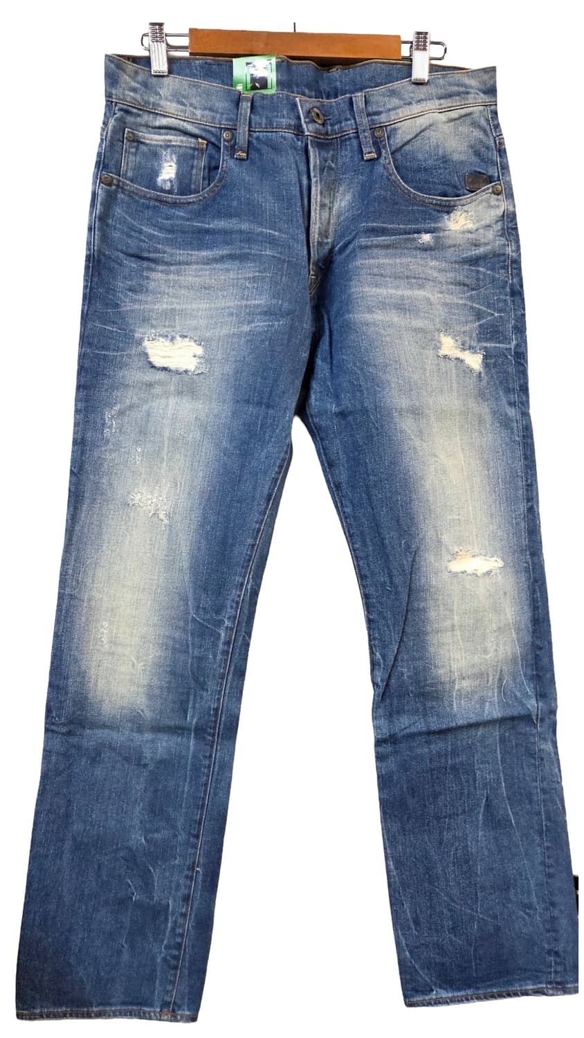 G-STAR 청바지 데님 데미지 워싱진(W33/L32) 상품이미지1