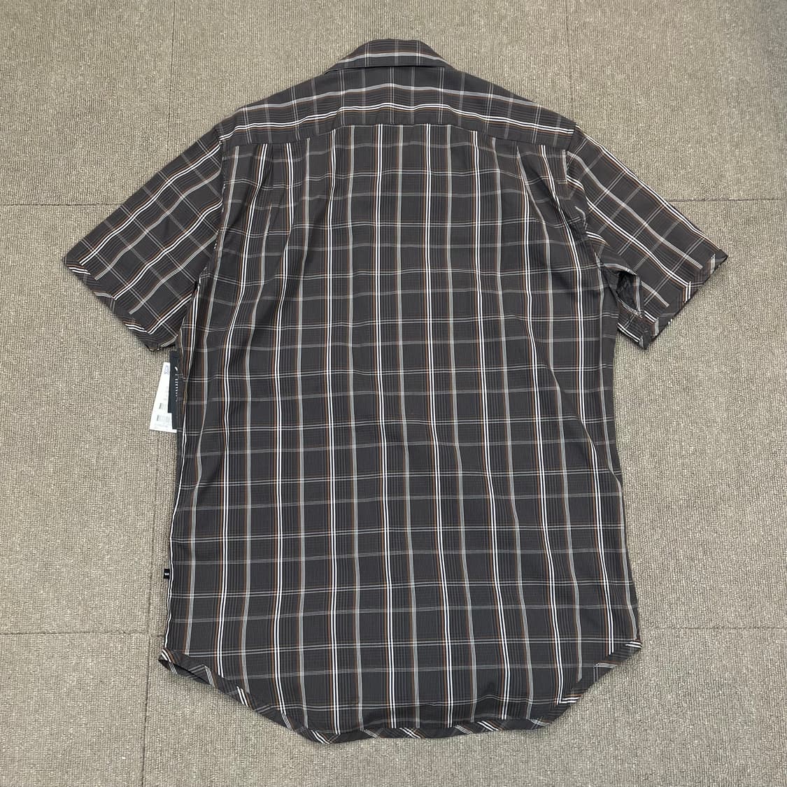 새상품 RVCA 루카 체크 하프 셔츠  상품이미지5