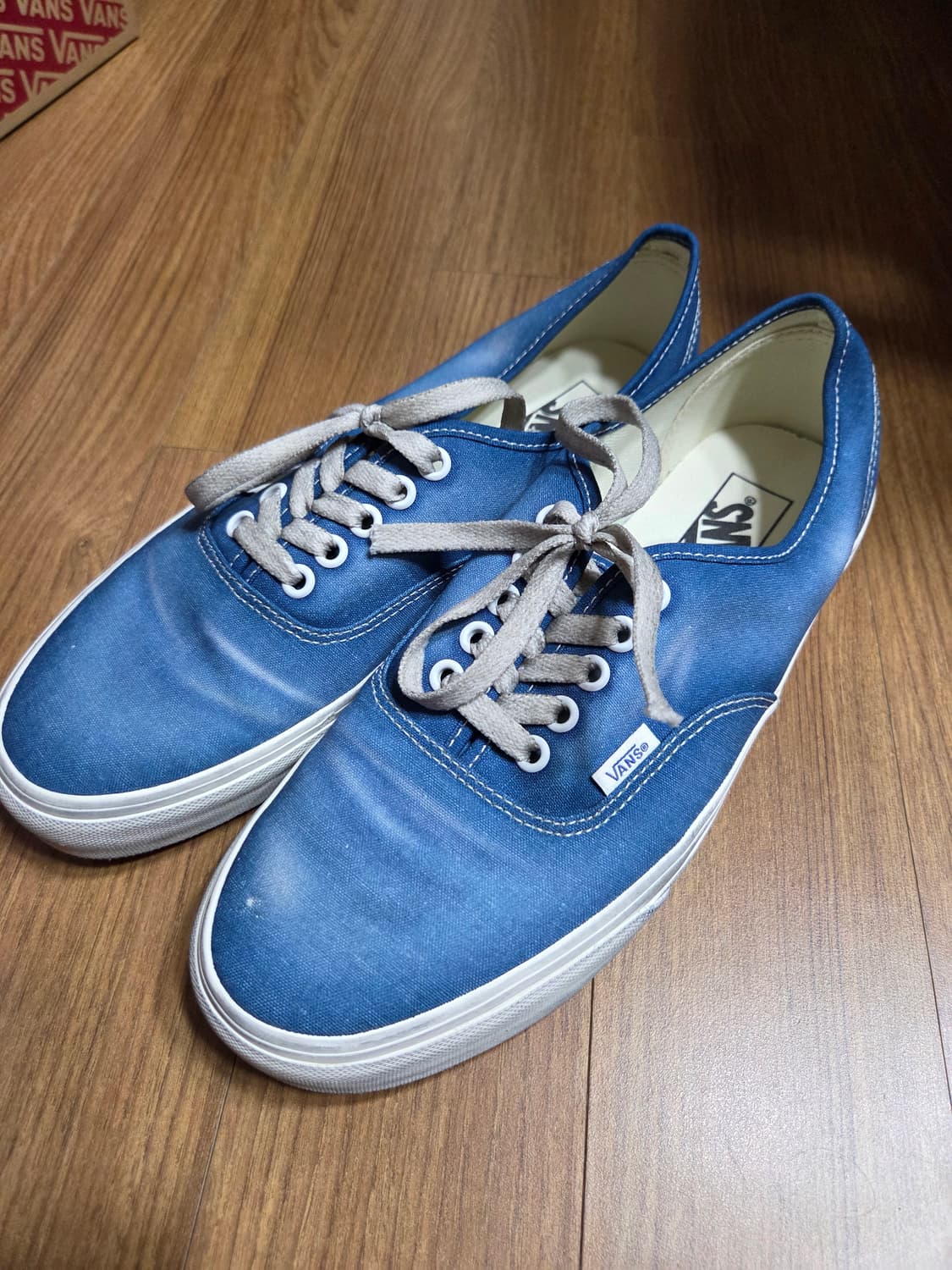 반스 워시드 블루 어센틱 270 상품이미지1