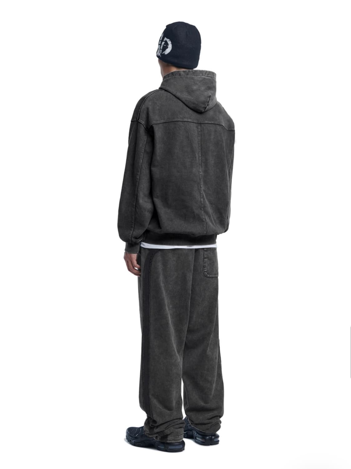노매뉴얼 M.L SWEATPANTS - ASH BROWN M 상품이미지4
