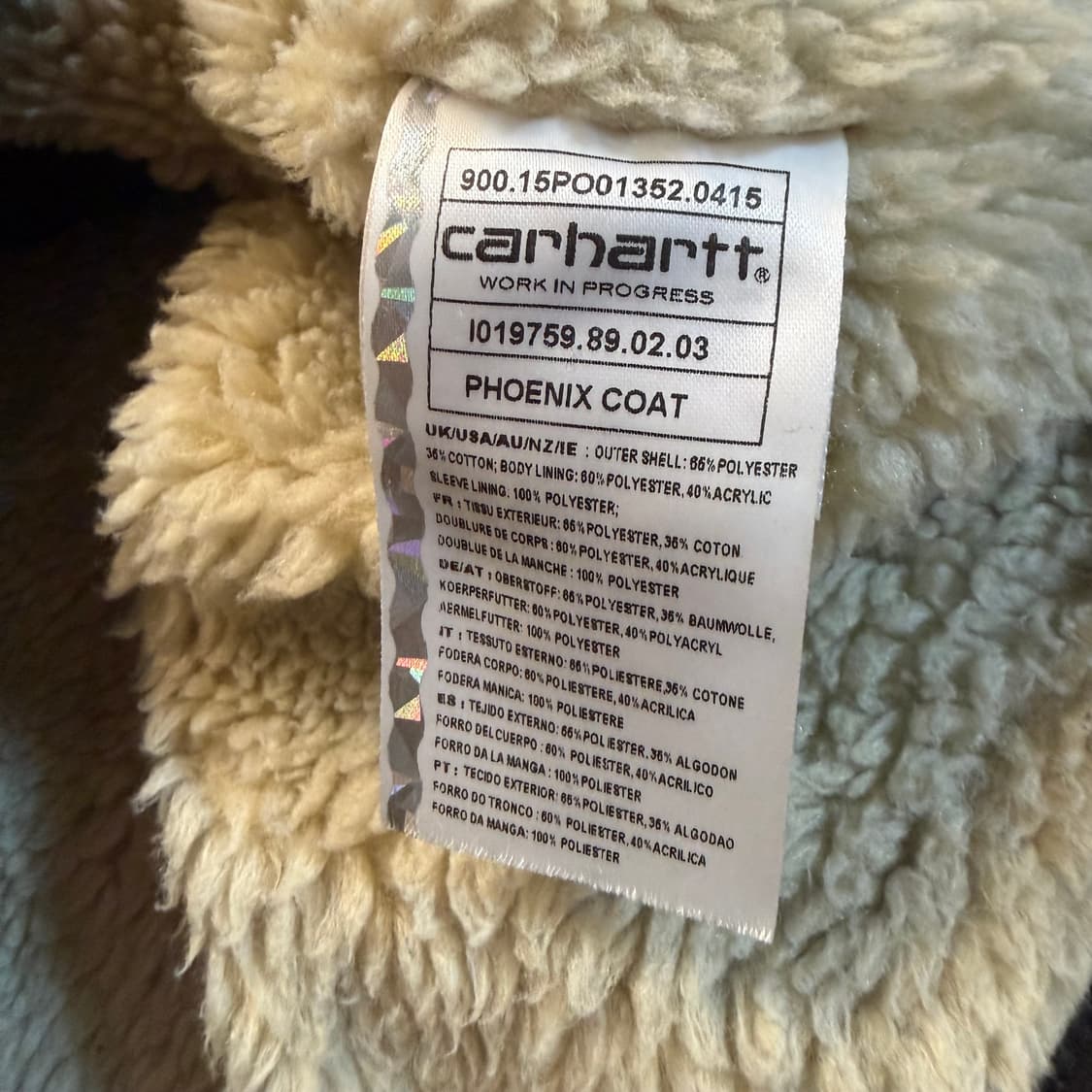 칼하트 WIP 피닉스 자켓 BK 상품이미지5