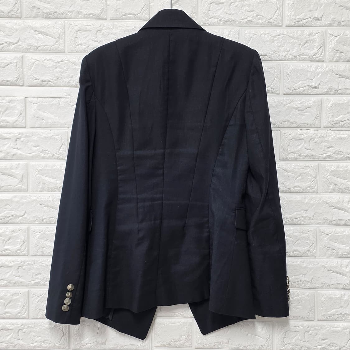 택포// 모조에스핀 블랙 블레이저 M 상품이미지4